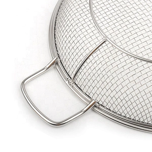 New design food grade stainless steel  kitchen  fruit round  vegetable colander