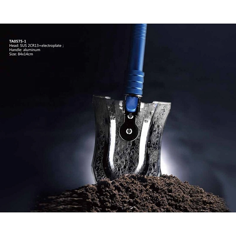 2020 New design hot selling survival folding shovel for outdoor camping