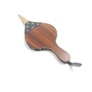 Wooden Fireplace Blower Manual Blower Leather Tiger Blower Roasting Fire Outdoor Barbecue Tool Fireplace Accessories