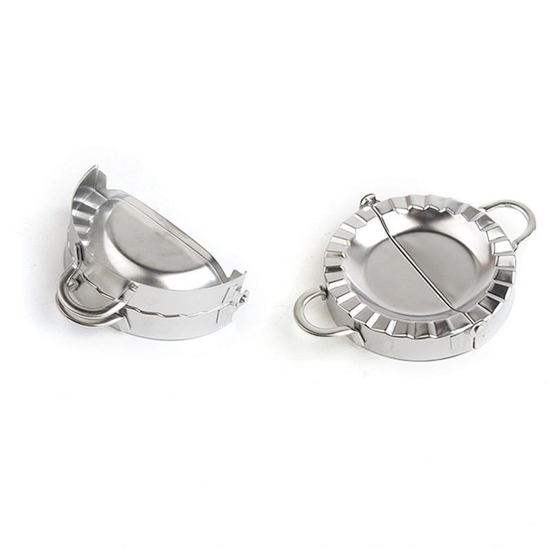 Endurable stainless steel dumpling maker press