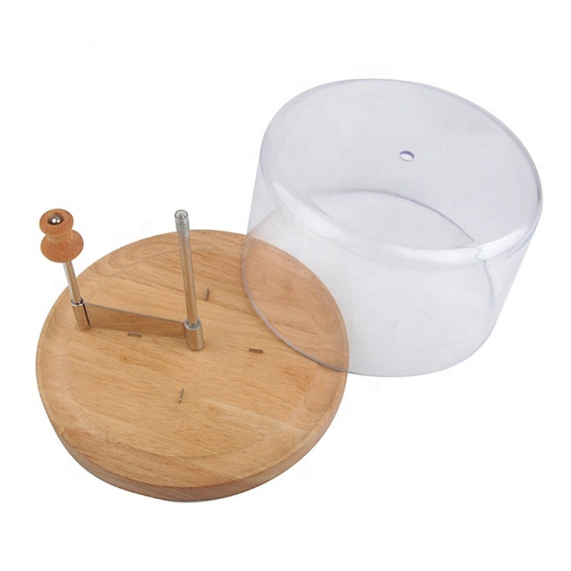 Well suit stainless steel cutter machine wooden cutting board with cheese slicer