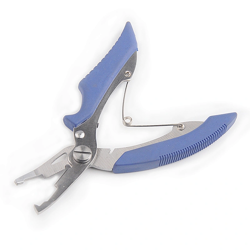 Multi function Fishing Plier Scissors Fishing Line Cutters Fishhook Remover with bend head