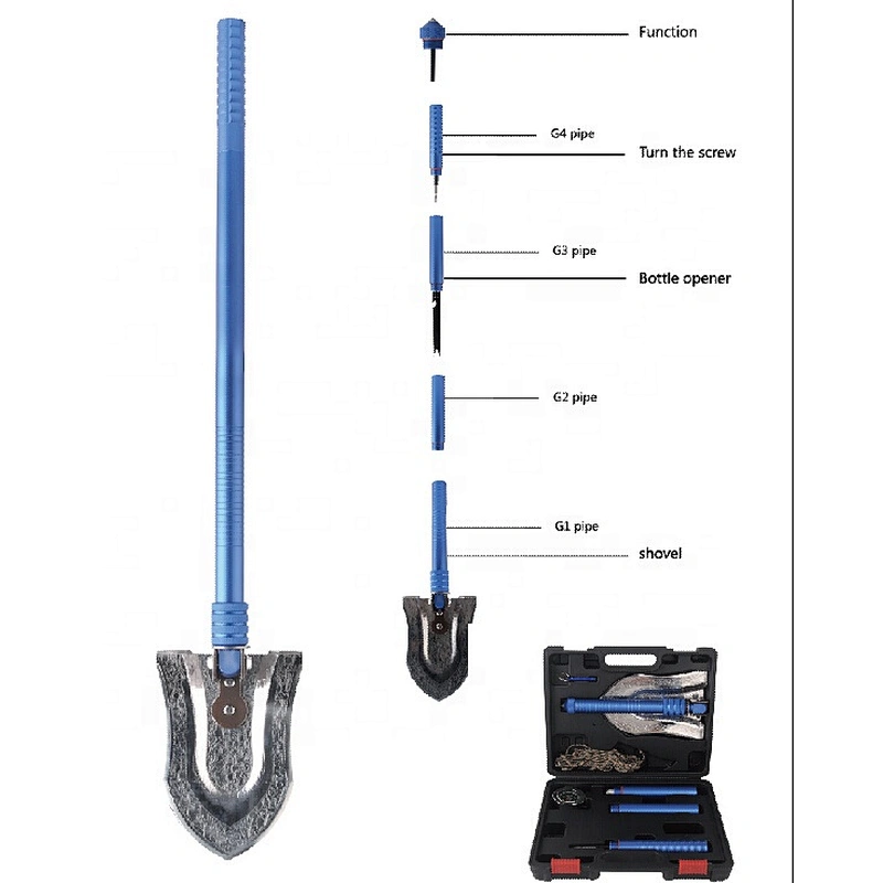 2020 New design hot selling survival folding shovel for outdoor camping