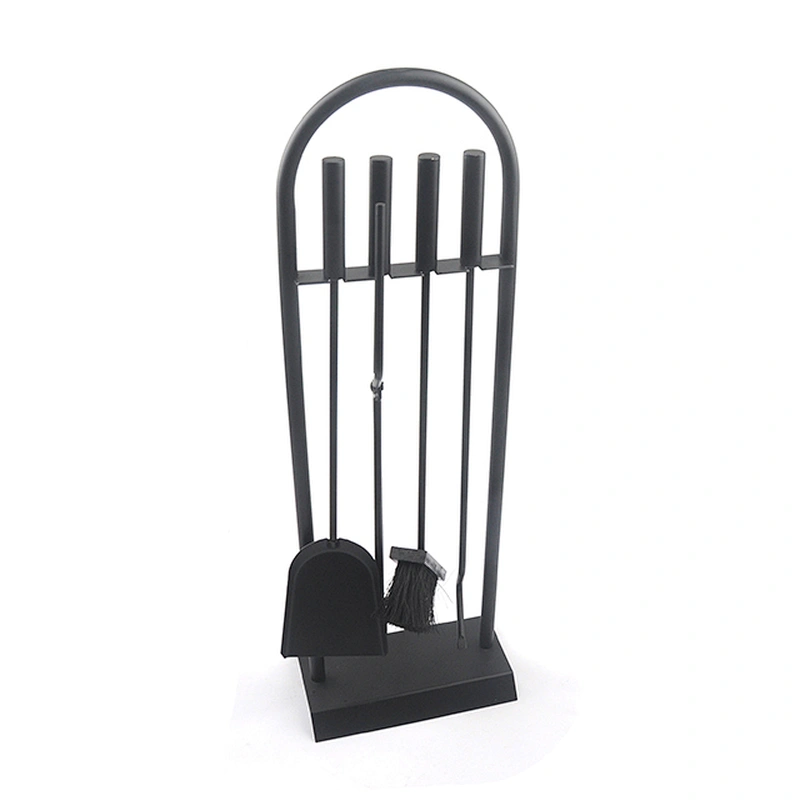 Convenient carrying handle 4 tool set decorative tools fireplace accessory