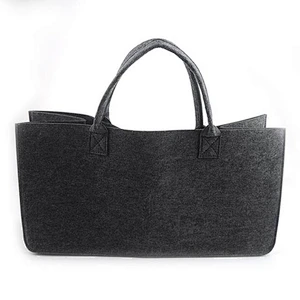 Firewood bag  outdoor fireplace tool wood  basket felt fire basket