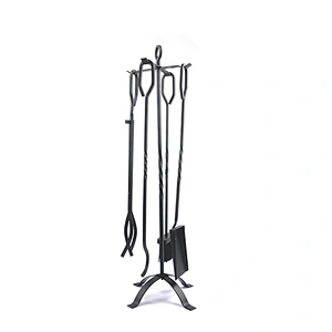 Fireplace Accessories Cast Iron Fire Log Fireside Fireplace tools sets