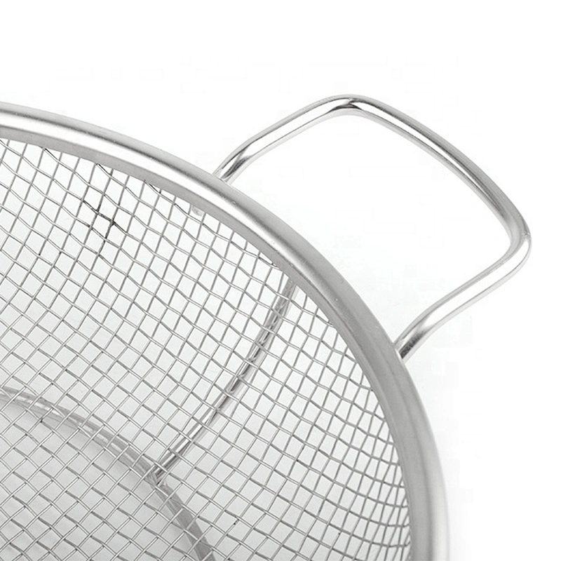New design food grade stainless steel  kitchen  fruit round  vegetable colander