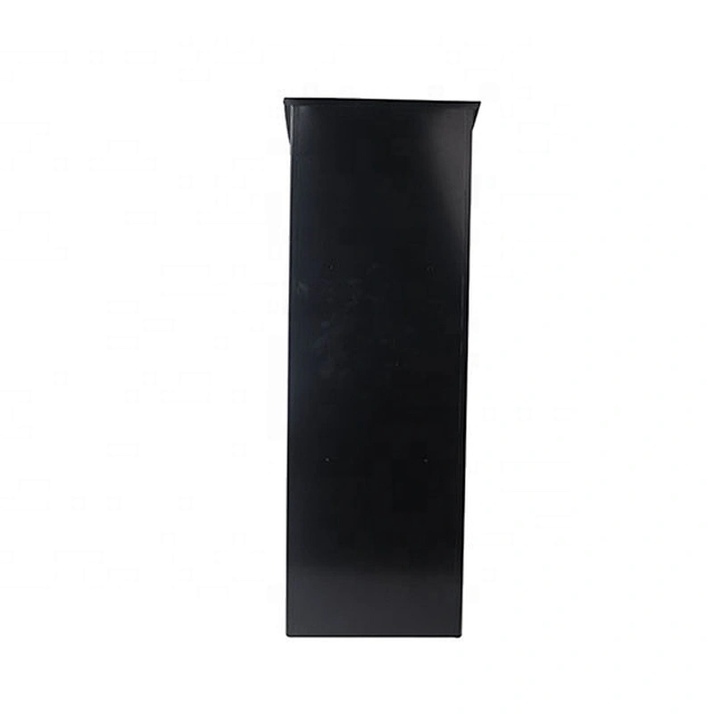 Free standing cast iron modern metal locking large mail box
