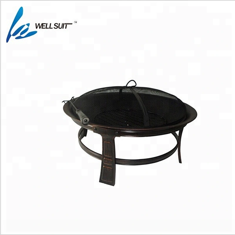 Endurable metal firewood storage rack