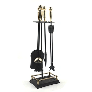 popular indoor metal fireplace tool set