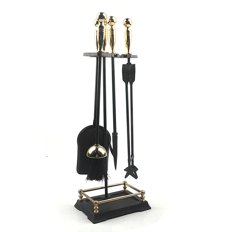 popular indoor metal fireplace tool set