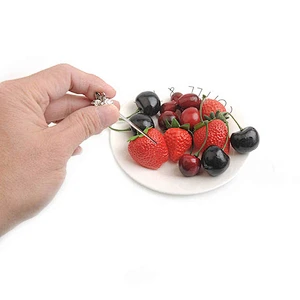 Creative Stainless Steel Fruit Fork Metal Reusable Fork
