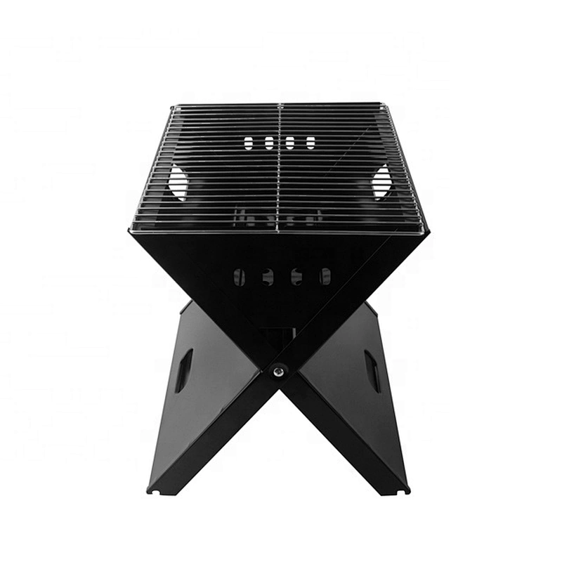 Stronger Black Painting Portable Outdoor Folding Charcoal BBQ Grill