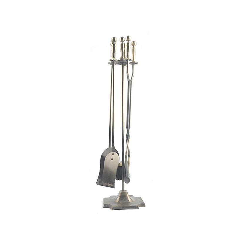 High quality indoor metal fireplace tool set