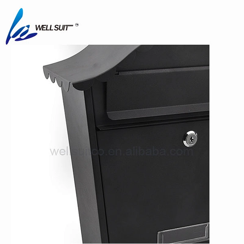 Residential Decorative Outdoor Rural Roadside Mail Box Key Lockable Office Letter box