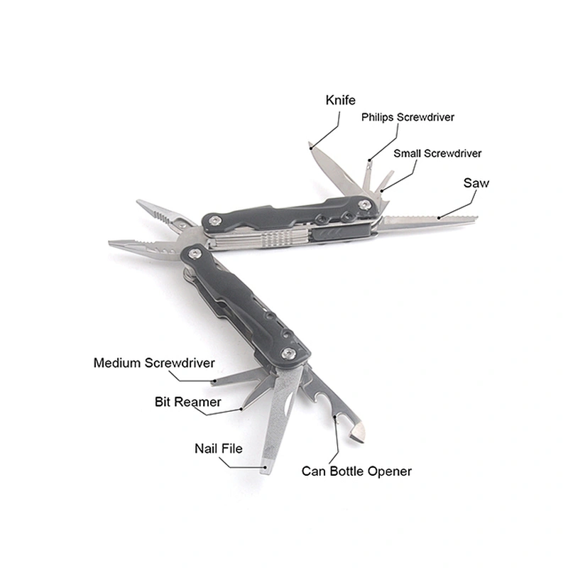 New design hot selling easy to use stainless steel multi functional pliers