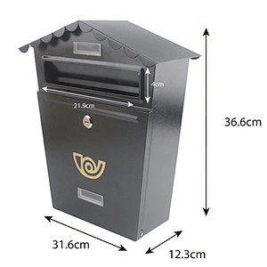 Post office box desgin metal mailbox outdoor