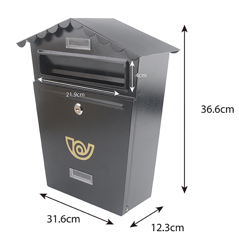 Post office box desgin metal mailbox outdoor
