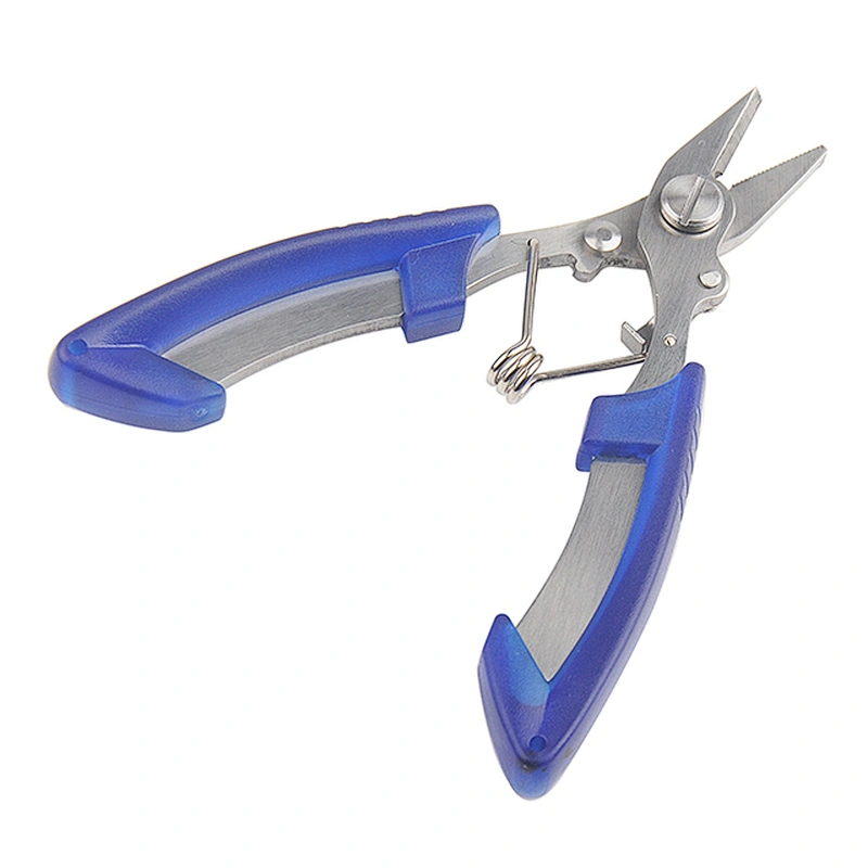 Multi function Fishing Plier Scissors Fishing Line Cutters Fishhook Remover with bend head