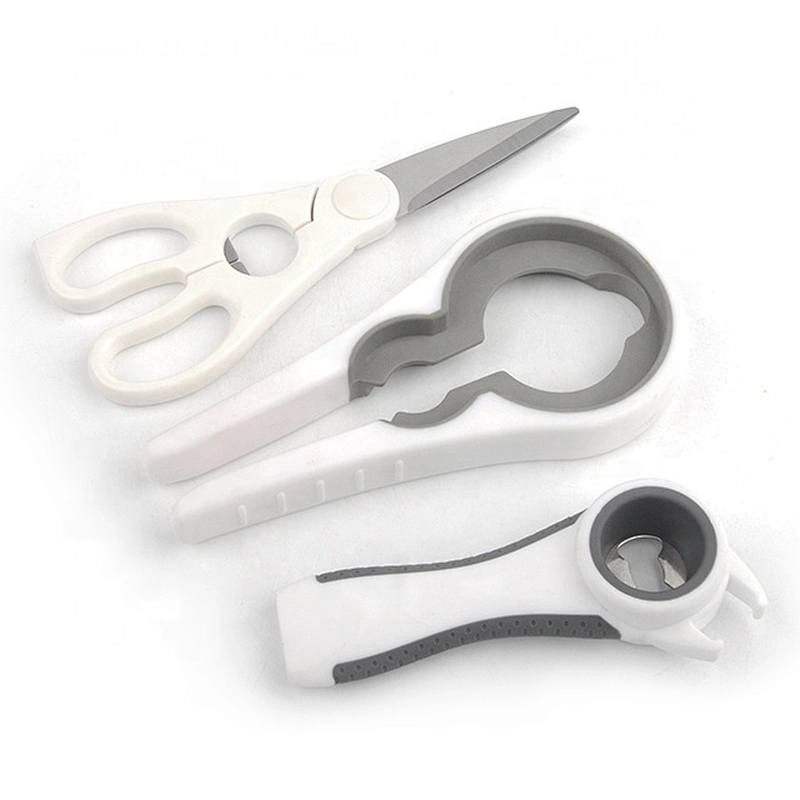 Hot sales bottle opener set scissor can opener for bar