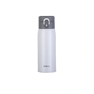 400ml/13oz double wall stainless steel vacuum flask with tea infuser coffee tumbler