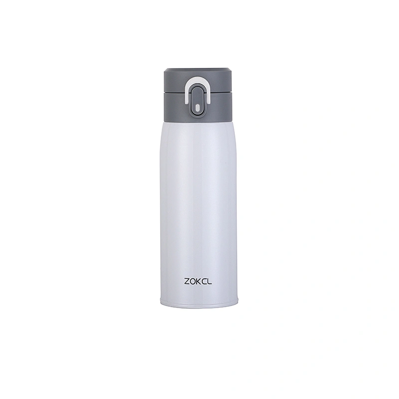 400ml/13oz double wall stainless steel vacuum flask with tea infuser coffee tumbler
