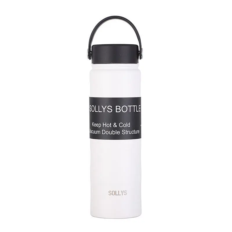 Outdoor sport insulated wide mouth stainless steel water bottle traditional thermal flask