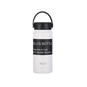 Outdoor sport insulated wide mouth stainless steel water bottle traditional thermal flask