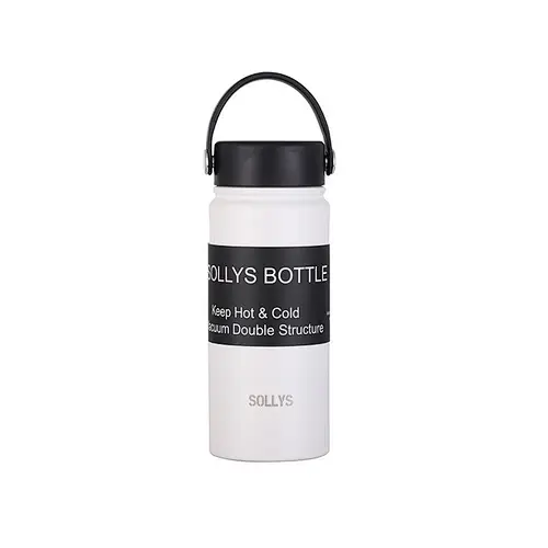 Outdoor sport insulated wide mouth stainless steel water bottle traditional thermal flask