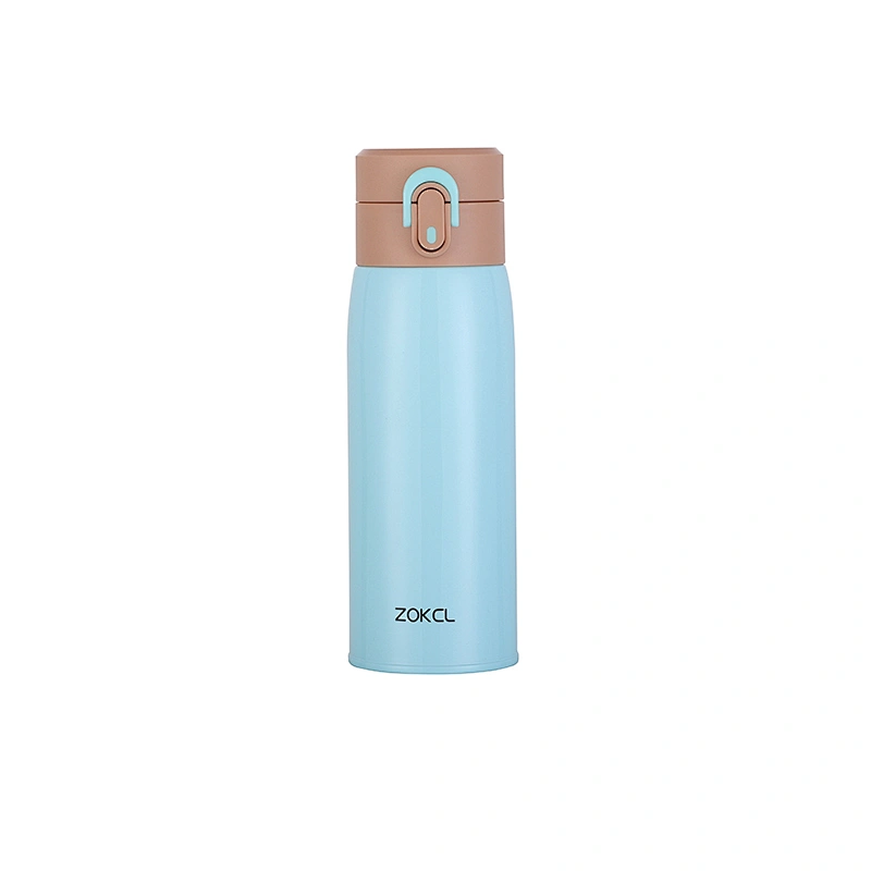 400ml/13oz double wall stainless steel vacuum flask with tea infuser coffee tumbler