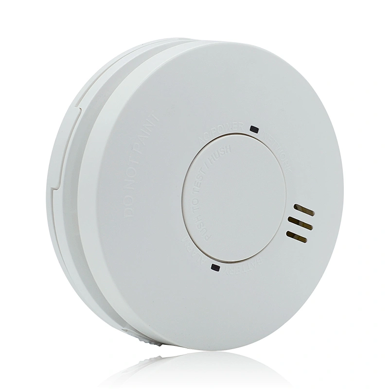 New wireless smoke sensor alarm and wifi smoke detector for security alarm system