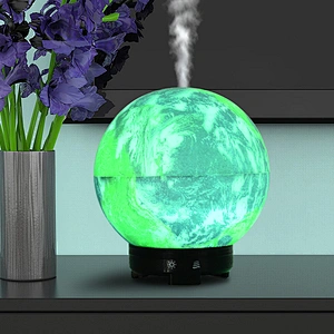 Home use wood 300ml Ultrasonic Air humidifier purifier oil  diffuser