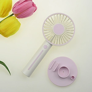 USB Fan Desk Handheld Air Cooling with high quality Fan Mobile phone holder Stand Desktop Rechargeable Fan
