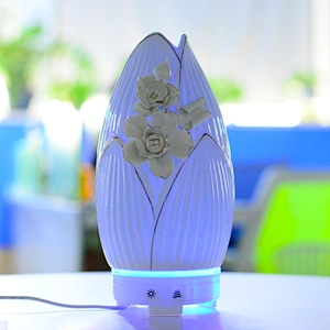 2021 New 120ML Ultrasonic ceramic air  diffuser and essential oil  diffuser car humidifier for household