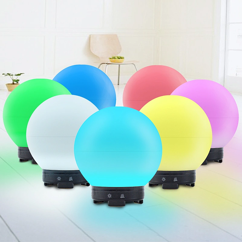 Ultrasonic Electronic smart wifi humidifier fragrance diffuser with 7 color led night light