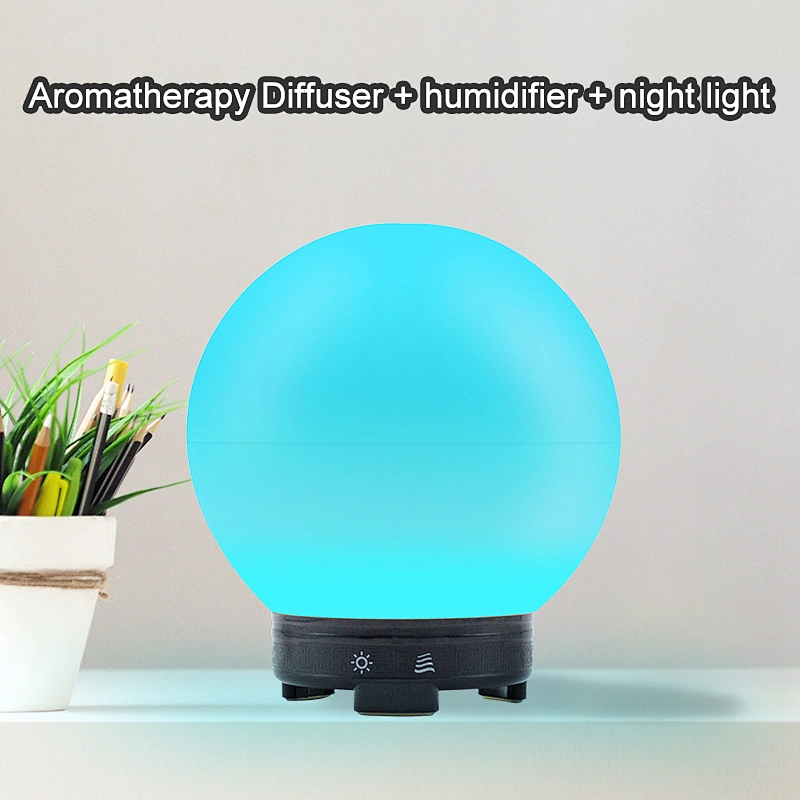 Ultrasonic Electronic smart wifi humidifier fragrance diffuser with 7 color led night light