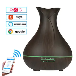 700ml Best Rated Smart Essential Oil Diffuser Ultrasonic Humidifier Air Diffuser Intelligent WiFi Auto Diffuser