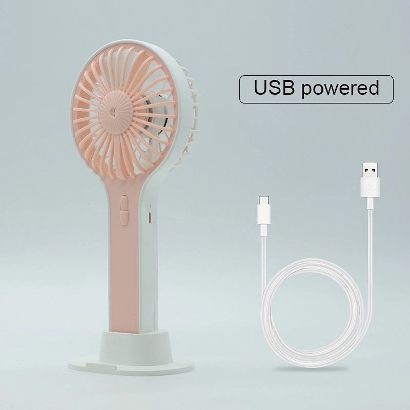 Small Handheld mini fan Rechargeable  Electric Desk Mini USB Portable Fans