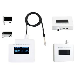 Wireless wifi temperature humidity control sensor