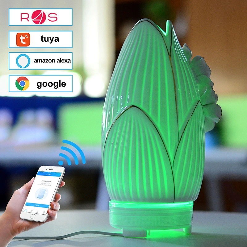 wifi smart alexa app controlled  humidifier fragrance essential oil  diffuser manufacturer
