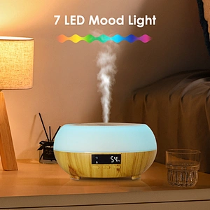 Factory price private label hot sale  aroma diffuser air humidifier with intelligent display