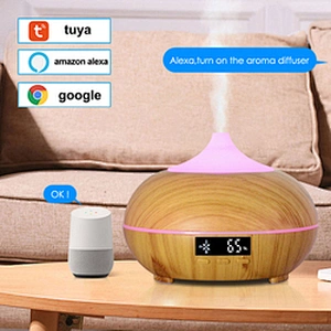 Wood Grain Smart Humidifier Essential Oil Diffuser home & office capacity