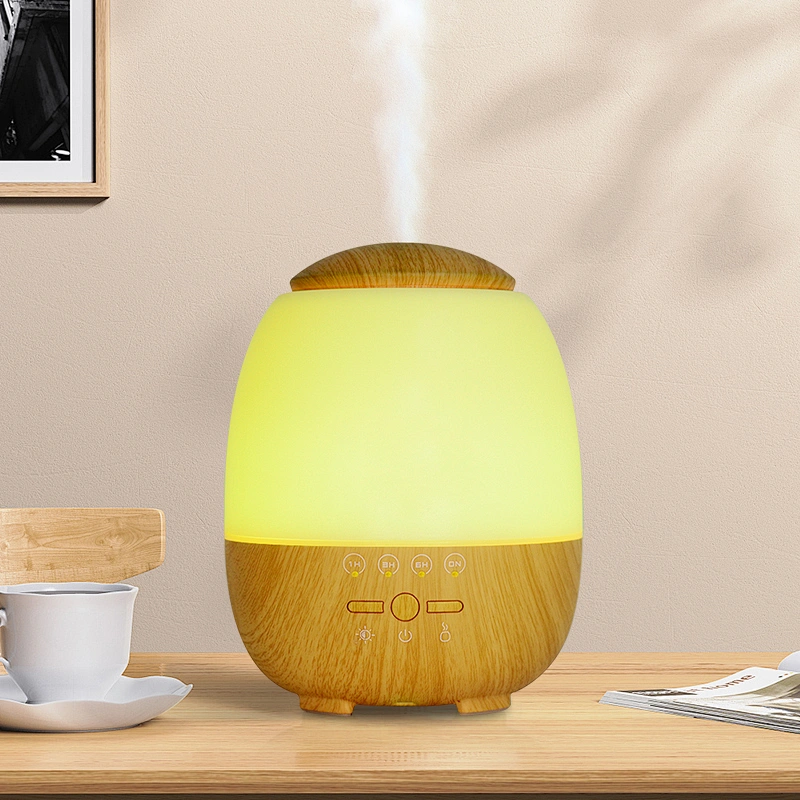 WIFI Smart Humidifier aroma Diffuser wood essential oil diffuser for wholesale