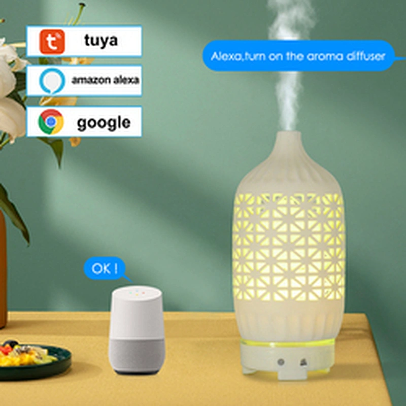 Ultrasonic aroma diffuser and humidifier which can supported by wifi remote control