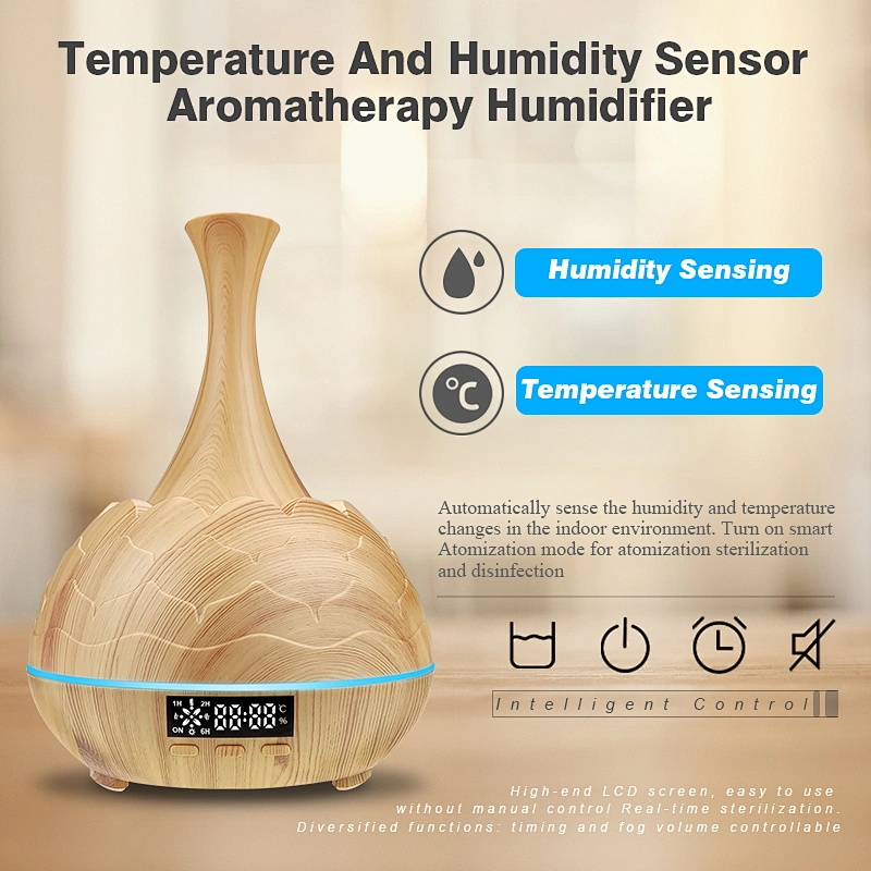 Aromatherapy Essential Oil Diffuser Portable Ultrasonic Cool Mist Aroma Diffuser With 8H Long Working Time