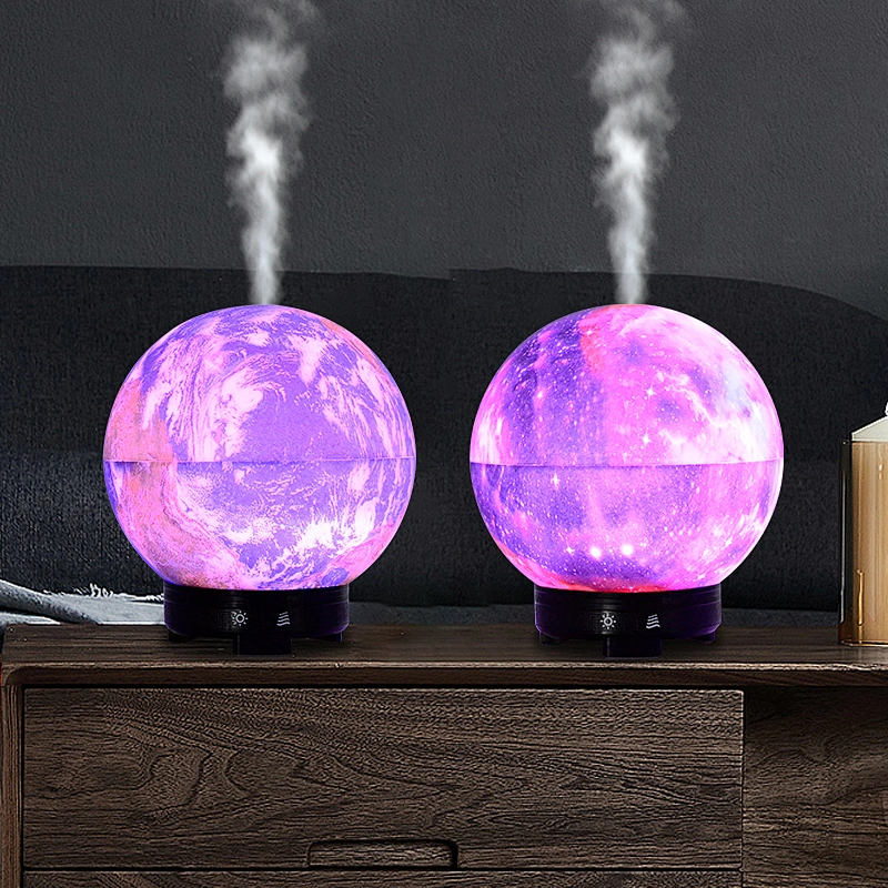 2021 New Innovative Essential Oil Aroma Diffuser Galaxy car Humidifier