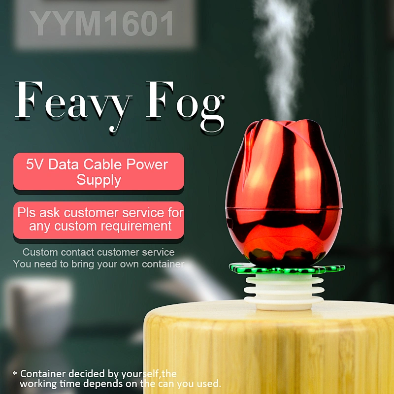 2021 New Portable  Air Humidifier Purifier USB Rose Humidifier Amazon Hot Sale Electric Car Humidifier