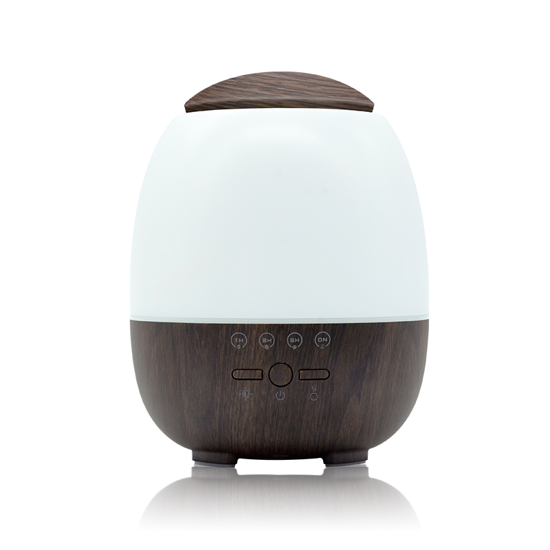 New design portable wifi control oil wood grain diffuser electric  household  humidifier