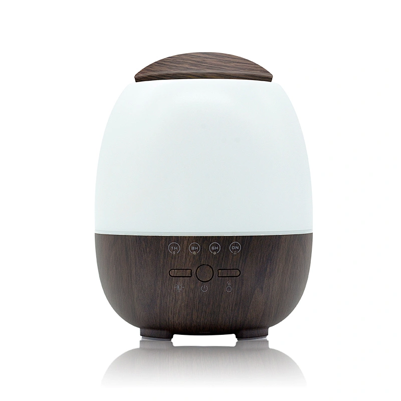 New design portable wifi control oil wood grain diffuser electric  household  humidifier