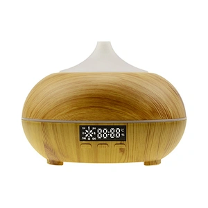 Wooden grain aroma household 7 colors led light diffuser with reasonable price